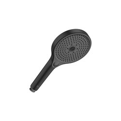 Douchette Plenum Round 130/3 Ø 130 mm avec 3 fonctions  8 L/min Noir mat
