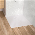 Receveur de douche Kinecity 90x90 cm aspect pierre