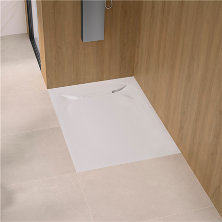 Receveur de douche Kinediva 120x80 cm blanc Receveur de douche Kinediva 120x80 cm blanc
