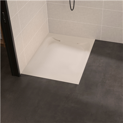 Receveur de douche Kinediva 120x80 cm beige