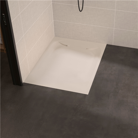 Receveur de douche Kinediva 120x80 cm beige Receveur de douche Kinediva 120x80 cm beige