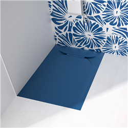 Receveur de douche Kinediva 140x80 cm bleu marine