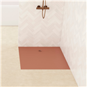 Receveur de douche Kinesurf Nova 100x100 cm terracotta mat