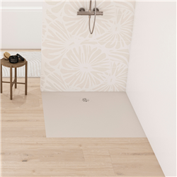 Receveur de douche Kinesurf Nova 100x100 cm lin mat