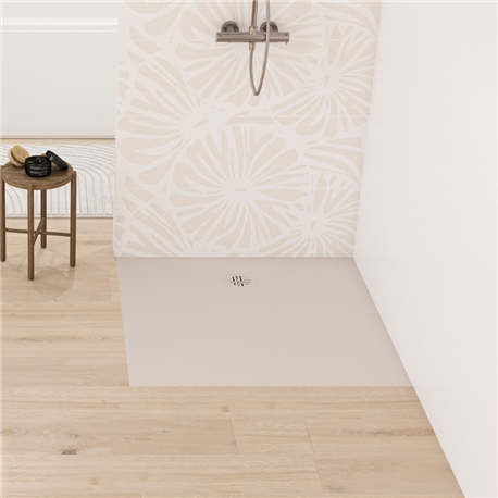 Receveur de douche Kinesurf Nova 80x80 cm lin mat Receveur de douche Kinesurf Nova 80x80 cm lin mat