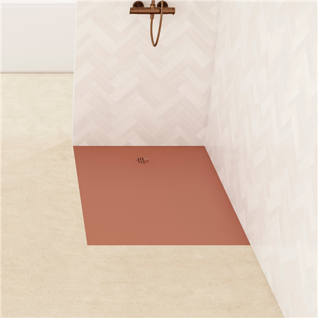Receveur de douche Kinesurf Nova 120x100 cm terracotta mat Receveur de douche Kinesurf Nova 120x100 cm terracotta mat