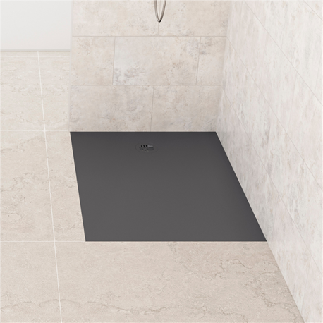 Receveur de douche Kinesurf Nova 125x95 cm gris anthracite Receveur de douche Kinesurf Nova 125x95 cm gris anthracite