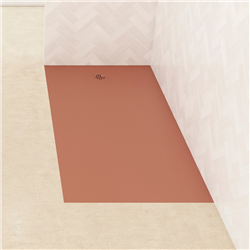 Receveur de douche Kinesurf Nova 160x80 cm terracotta mat