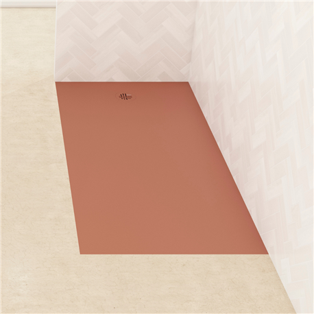 Receveur de douche Kinesurf Nova 180x100 cm terracotta mat Receveur de douche Kinesurf Nova 180x100 cm terracotta mat