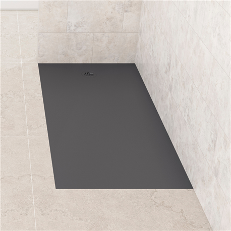 Receveur de douche Kinesurf Nova 180x80 cm gris anthracite Receveur de douche Kinesurf Nova 180x80 cm gris anthracite