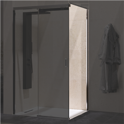 Paroi fixe Flat F profilé à droite (pour porte avec partie fixe à gauche) 1000 mm