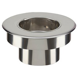 Adaptateur collerette raccordement simple paroi non peint I/I ⌀200 mm