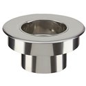 Adaptateur collerette sur conduit inox raccordement simple paroi non peint TI ⌀180 mm