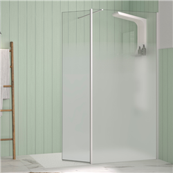 Volet pivotant 45 cm pour paroi Solo Design blanc grainé verre cosmos XL à droite