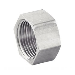 Bouchon plomberie femelle tête hexagonale inox 316 L 80 - Réf : 652293-80