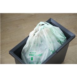 Sacs poubelle compostables taille M