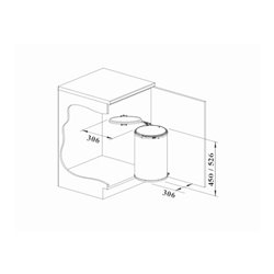 Singolo XL 526377 1 bac 20 Litres