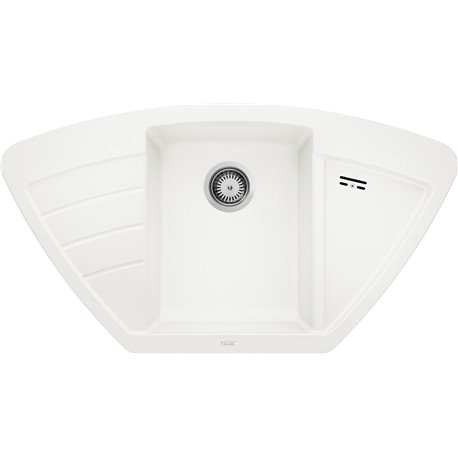Evier Zia 9 E Blanc 514758