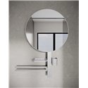 Miroir Alu+ Beauty bar 50 Argent brossé ⌀ 508 mm BD587SI