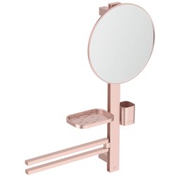 Miroir Alu+ Beauty bar 30 Rose brossé ⌀ 328 mm BD588RO
