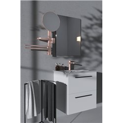 Miroir Alu+ Beauty bar 30 Rose brossé ⌀ 328 mm BD588RO