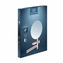 Miroir Alu+ Beauty bar 50 Rose brossé ⌀ 508 mm BD587RO