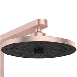 Colonne de douche Ceratherm Alu+ mitigeur thermostatique rose brossé BD583RO