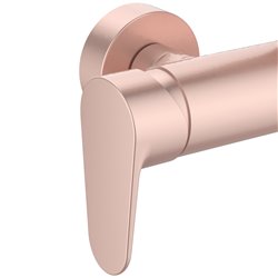 Colonne de douche Ceraflow Alu+ mitigeur mécanique rose brossé BD584RO