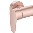Colonne de douche Ceraflow Alu+ mitigeur mécanique rose brossé BD584RO