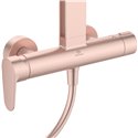 Colonne de douche Ceraflow Alu+ mitigeur mécanique rose brossé BD584RO