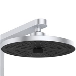 Colonne de douche Ceraflow Alu+ mitigeur mécanique argent brossé BD584SI