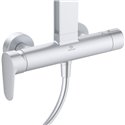Colonne de douche Ceraflow Alu+ mitigeur mécanique argent brossé BD584SI