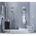 Colonne de douche Ceraflow Alu+ mitigeur mécanique argent brossé BD584SI