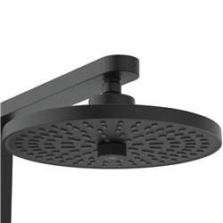 Colonne de douche Ceraflow Alu+ mitigeur mécanique noir mat BD584XG