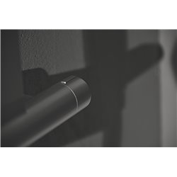Colonne de douche Ceraflow Alu+ mitigeur mécanique noir mat BD584XG