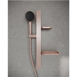 Ensemble de douche Idealrain Alu+ barre 60 cm rose brossé BD586RO