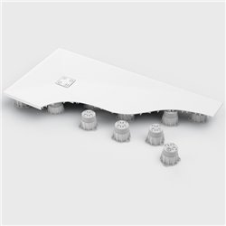 Kit 3 pieds pour receveur Onyx