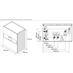 Pompe à chaleur air eau Nimbus Plus 120 M Net, 12 kWatts Monophasé