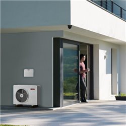 Pompe à chaleur air eau Nimbus Pocket 80 M Net, 8 kWatts Monophasé
