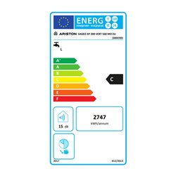 Chauffe-eau électrique Sageo XPERT Vertical mural 200 litres Ø560 mm