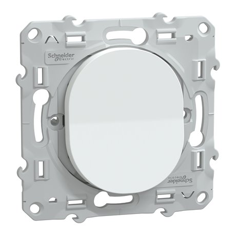 Interrupteur permutateur 10AX Ovalis S320205 blanc Interrupteur permutateur 10AX Ovalis S320205 blanc