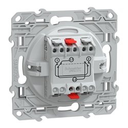 Interrupteur permutateur 10AX Ovalis S340205 anthracite