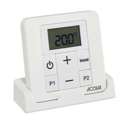 Sèche serviette électrique Cala Twist+Air TLNRT/TLNLT-IFS 500+1000 Watts, Droite