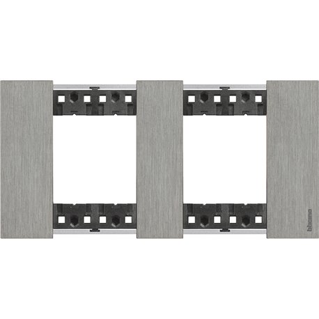 Plaque de finition Living Now Collection Les Noirs 2x2 modules Acier BTKA4802M2ZG Plaque de finition Living Now Collection Les Noirs 2x2 modules Acier BTKA4802M2ZG