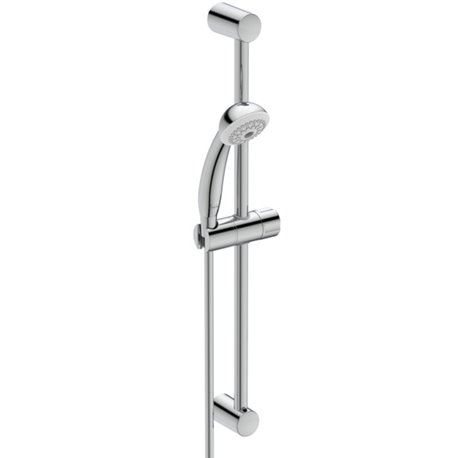 Ensemble de douche Aqua barre de douche 61,2 cm, douchette 1 jet D6039AA