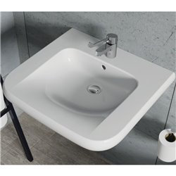 Lavabo Matura 2 60x55,5 cm avec trop-plein S221901