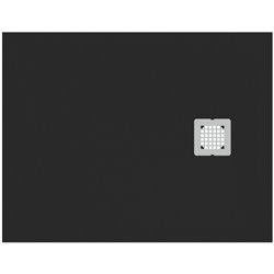 Receveur de douche Ultra Flat S rectangulaire 90x70 cm Noir Intense K8190FV