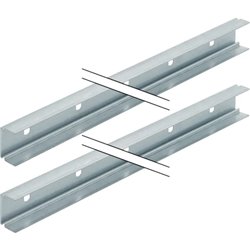 Pack de rails système Duofix 2 x 3 m