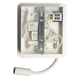 Applique murale intérieur LED SORYA 5 Watts/2700K/350 Lm Blanc + Liseuse 3 Watts/210 Lm