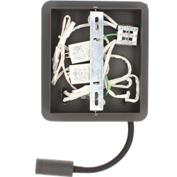 Applique murale intérieur LED SORYA 5 Watts/2700K/350 Lm Anthracite + liseuse 3 Watts/210 Lm